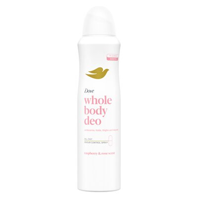 Ingrijire personala & Cosmetice - Deodorant Dove, Spray pentru Intregul Corpul cu Zmeura, 150 ml-VivoMarket.ro