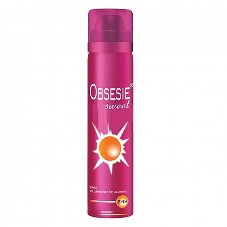 Ingrijire corp - Pachet: 4 x Deodorant spray antiperspirant Obsesie Sweet, 75ml