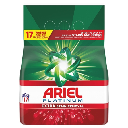 Curatenie & Intretinere - Detergent automat pudra ARIEL Extra Stain Removal, 17 spalari, 1.105 kg