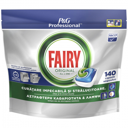Produse Horeca - Detergent capsule pentru masina de spalat vase Fairy Professional, 140 spalari