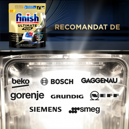 Detergent capsule pentru masina de spalat vase Finish Powerball Ultimate All In One ,100 Tablete [3]