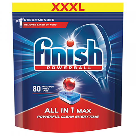 Produse Horeca - Detergent capsule pentru masina de spalat vase Finish Powerball Ultimate All In One ,100 Tablete