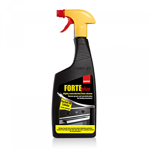 Curatenie & Intretinere - Detergent pentru curatat aragazul Sano Forte Plus Lamaie, 750ml