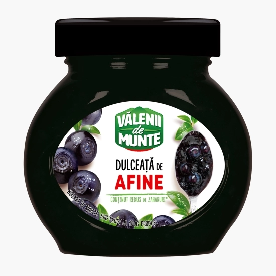 Bacanie - Dulceata de afine,  240g, Valenii de Munte