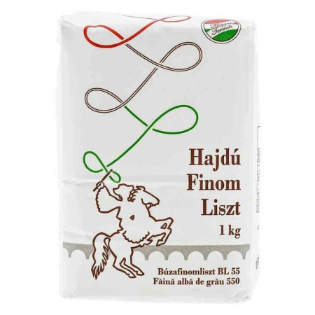 Bacanie - Faina Alba de Grau Tip 550, 10 x 1 Kg, Hajdu
