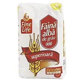 Alimente de baza - Faina Alba Tip 000, 10 x 1 Kg, Fine Life