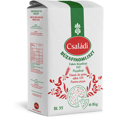 Bacanie - Faina alba Tip 550, 10 x 1 Kg, Csaladi
