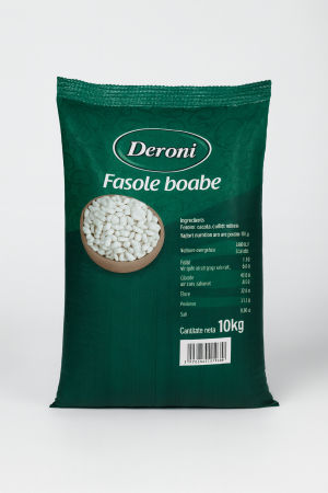 Produse Horeca - Fasole Alba, Deroni, 10 Kg-VivoMarket.ro