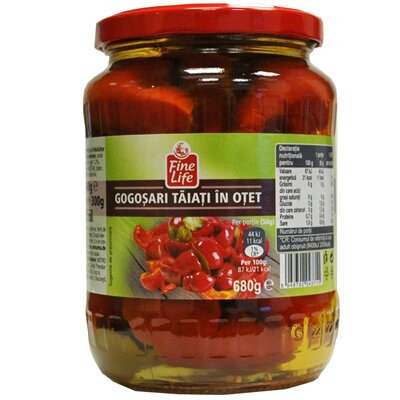Conserve - Gogosari in Otet, Fine Life, 680 g