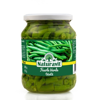 Conserve - Fasole Verde, Naturavit, 680 g