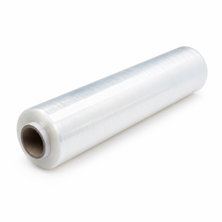 Produse profesionale de curatenie horeca - Folie alimentara stretch transparenta, 45 cm x 300 m, pentru ambalare alimente