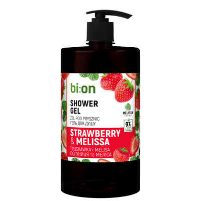 Geluri de dus - Gel de Dus Capsuni & Melissa, 946 ml, Bio Naturell