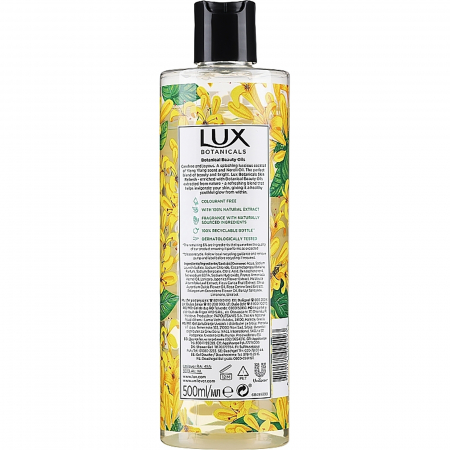 Gel de dus LUX BOTANICALS cu Ylang-Ylang si Ulei de Neroli, 500 ml [1]
