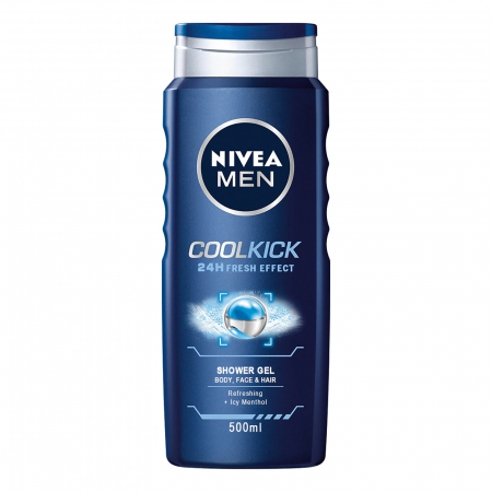 Gel de dus Nivea Men 3 in 1 Fresh Kick, 500 ml [1]