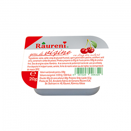Produse Horeca - Gem de visine 40 x 20 g, Raureni