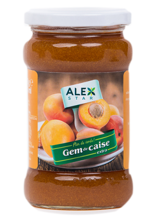 Dulceata, Miere & Crema tartinabila - Gem de Caise, 360 g, Alex Star