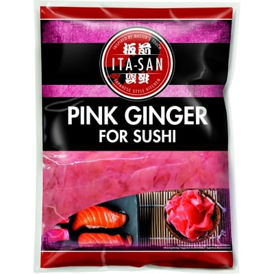 Bacanie - Ghimbir Roz Pentru Sushi, Ita-San, 1.5 kg-Vivomarket.ro