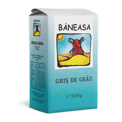 Alimente de baza - Gris din grau, 10 x 500 g, Baneasa