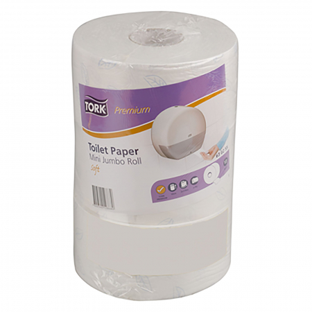 Hartie igienica - Hartie Igienica Professional, 2 Role 2 x 170 ml, Tork Premium
