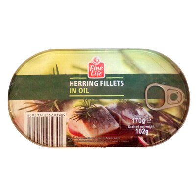 Noutati! - Hering In Ulei, Fine Life, 3 x 170 g