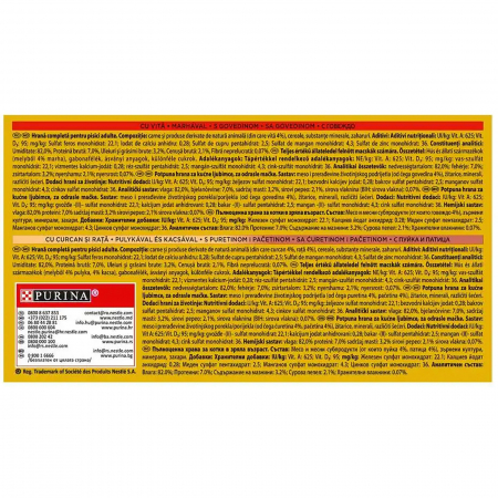 Hrana umeda pentru pisici Gourmet Gold, Mousse Vita, Curcan si Rata, Somon si Pui, Pui si Ficat, 4 x 85 g [6]