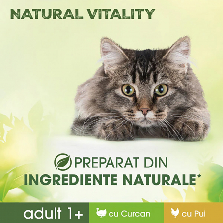 Hrana umeda pentru pisici Perfect Fit Natural Vitality, Pui si curcan, 6x50g [3]
