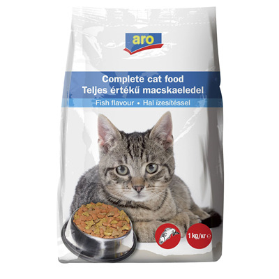 Petshop - Hrana Uscata pentru Pisici cu Aroma de Peste, Aro, 1 Kg