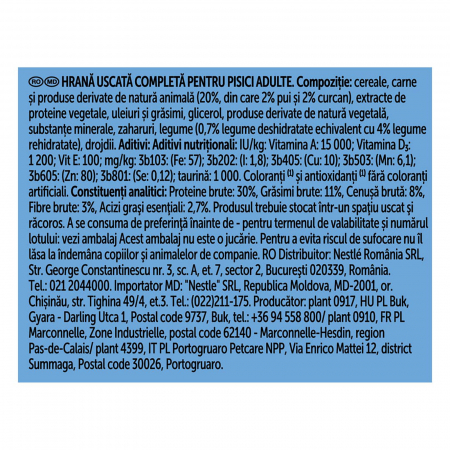 Hrana uscata pentru pisici Felix Crunchy & Soft, Pui, Curcan si legume, 950 g [2]