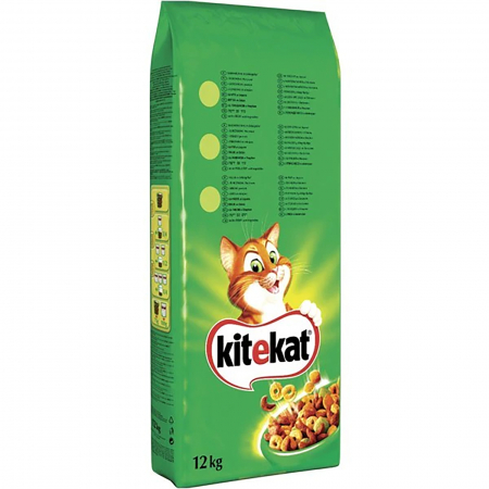 Hrana uscata pentru pisici Kitekat, Vita & Legume, 12Kg [1]