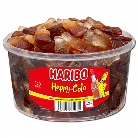 Jeleuri cu aroma de cola Haribo, 150 buc, 1.2 kg [0]