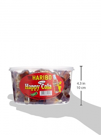 Jeleuri cu aroma de cola Haribo, 150 buc, 1.2 kg [3]
