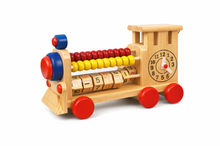 Reduceri🔥⏳ - Jucarie din Lemn - Locomotiva-Vivomarket.ro