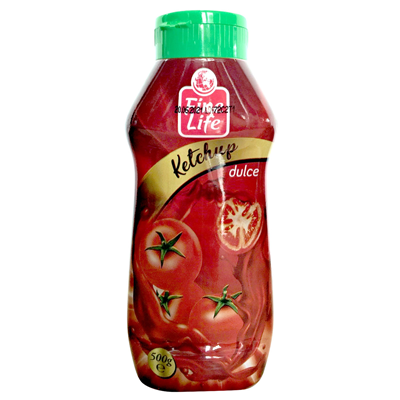 Bacanie - Ketchup Dulce, 500 g, Fine Life