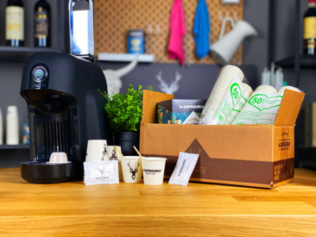 Kit Accesorii Cafea, Eco - Zahar, Palete cafea, Pahare - Capsuleria [1]