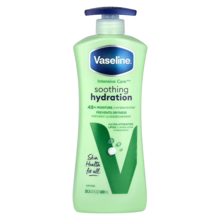 Geluri de dus - Lotiune de corp Soothing Hydration, Vaseline, 600 ml