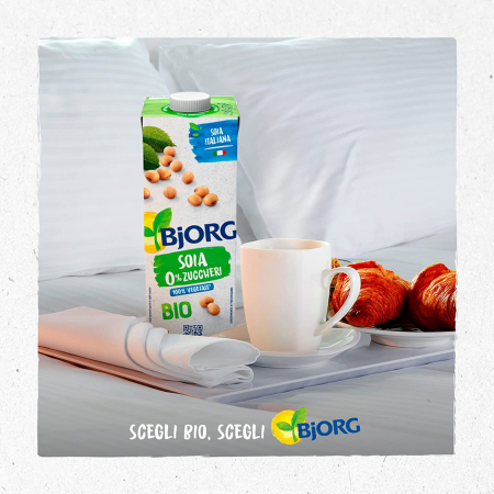 Lapte de soia BIO fara zahar, Bjorn, 1 l [1]