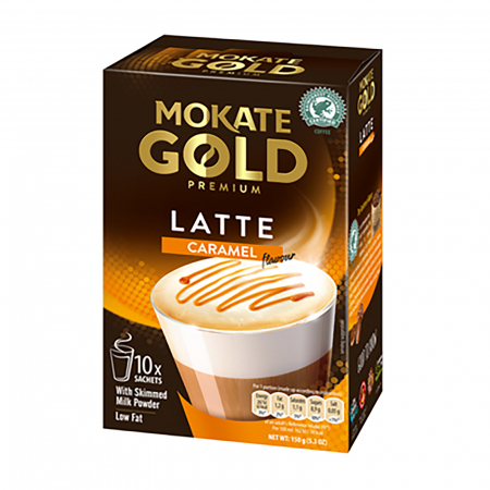 Latte caramel instant, Mokate, 10 x 14 g [0]
