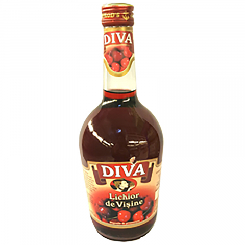 Bauturi - Lichior de Visine,16%, 0.5 L, Diva