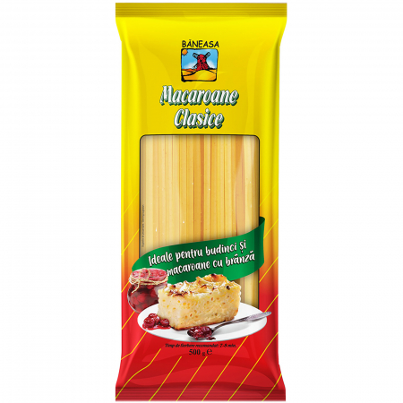 Bacanie - Macaroane clasice, Monte Banato, 500 g