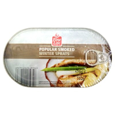 Noutati! - Sprot Afumat In Ulei, Fine Life, 3 x 170 g