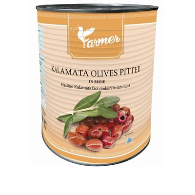 Conserve - Masline Kalamata fara Samburi, in Saramura, Farmer, 3 Kg-Vivomarket.ro
