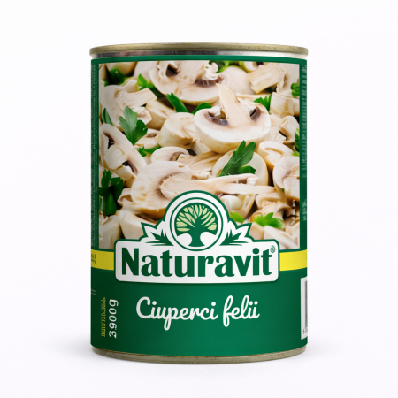 Conserve - Ciuperci Felii, Naturavit, 3.9 Kg