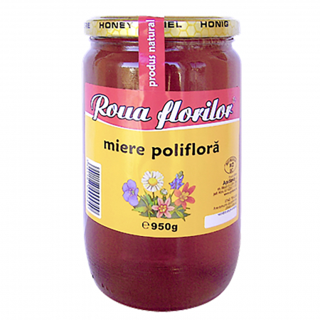 Bacanie - Miere Poliflora 950 g, Roua Florilor