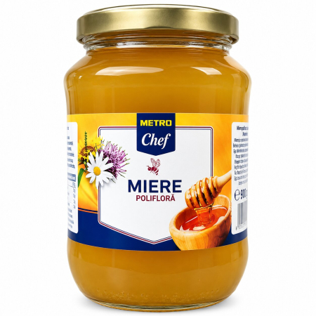 Bacanie - Miere Poliflora, Metro Chef, 900 g-Vivomarket.ro
