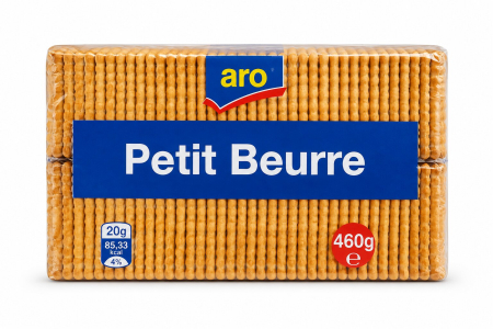Bacanie - Biscuiti Petit Beurre, Aro, 460 g-Vivomarket.ro