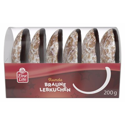 Dulciuri - Turta Dulce cu Ciocolata Neagra, Fine Life, 200 g