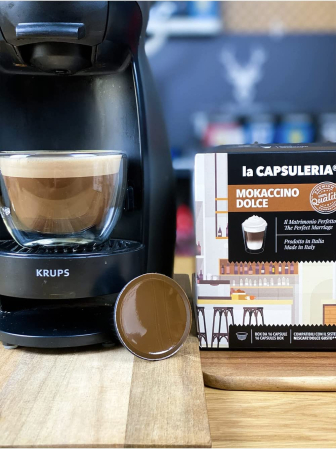 Mokaccino, 16 capsule compatibile Dolce Gusto - Capsuleria [1]