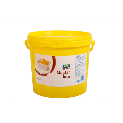 Produse Horeca - Mustar Iute Profesional, 5 Kg, Aro