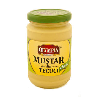 Bacanie - Mustar din Tecuci Clasic, 300 g, Olympia