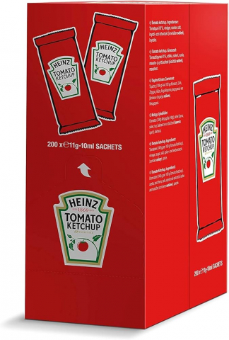 Produse Horeca - Ketchup monoportii, Heinz, 200 x 10 ml-Vivomarket.ro